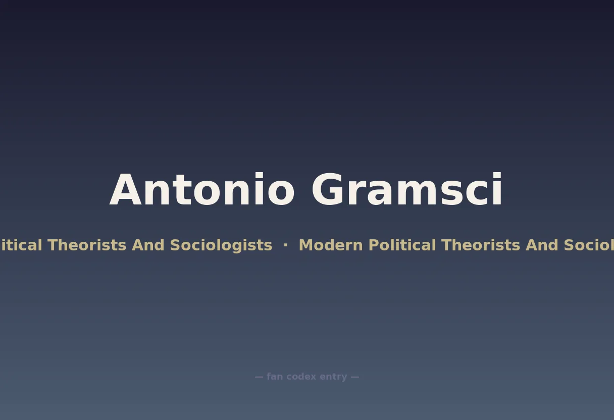 Antonio Gramsci