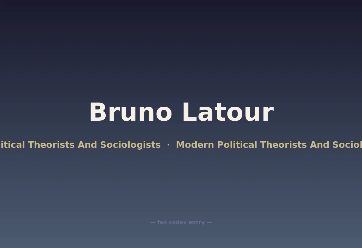 Bruno Latour