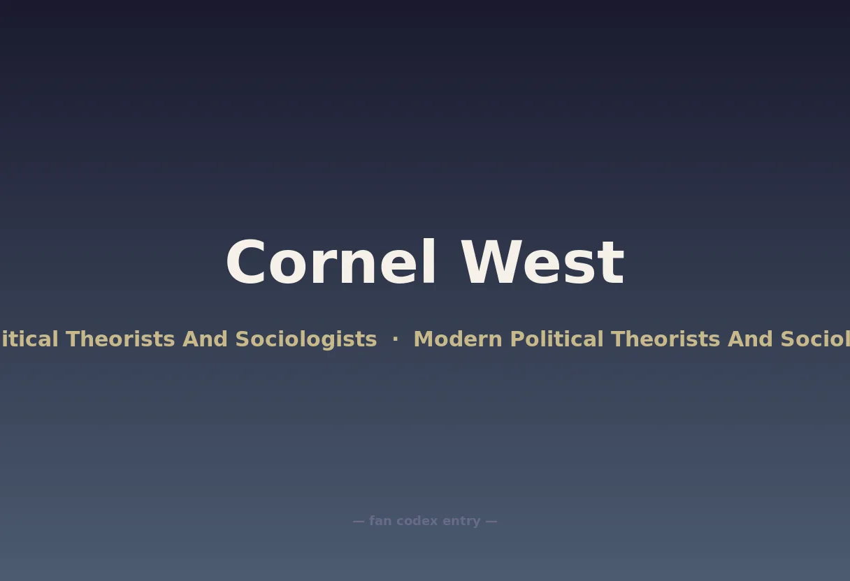 Cornel West