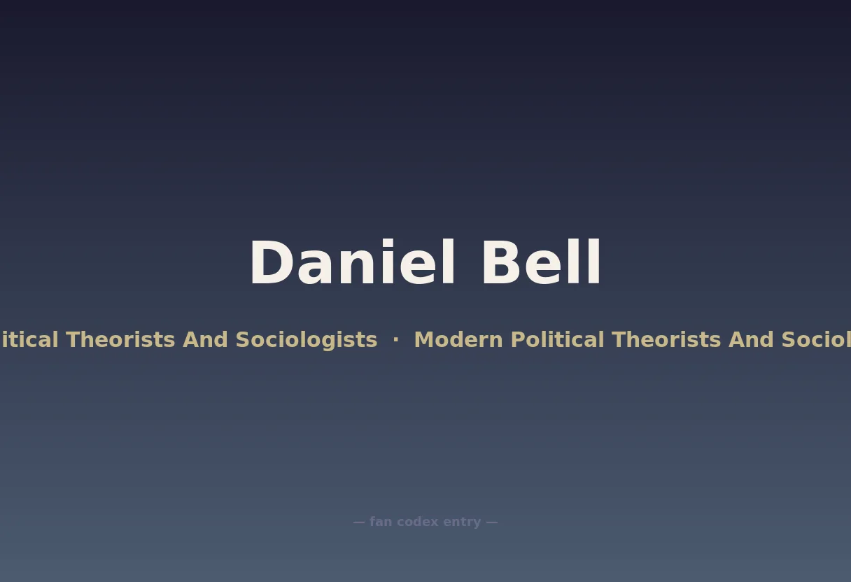 Daniel Bell