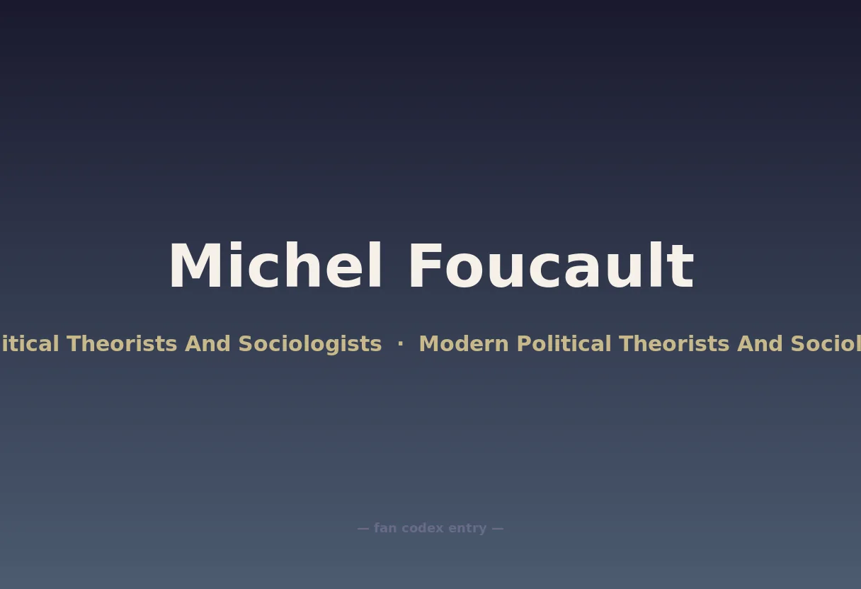 Michel Foucault
